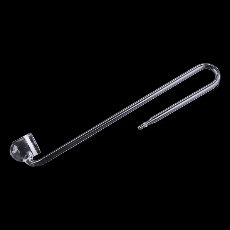 Aquarium Liquid Carbon - Glas CO2 Diffusor Transparent Zerstäuber U-form