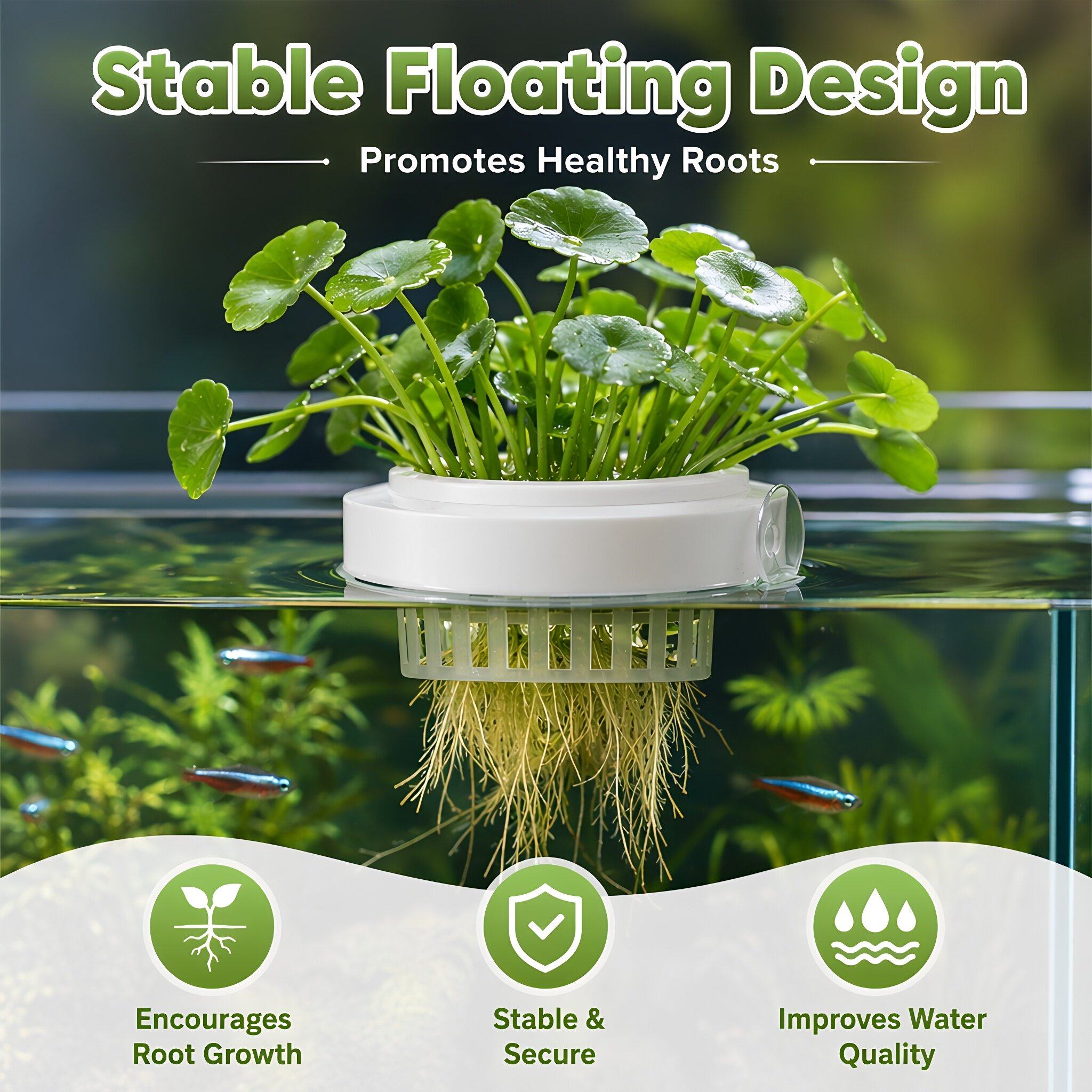 4 Stück schwimmende Aquarium-P – Planted Tank Bewertung und Preis