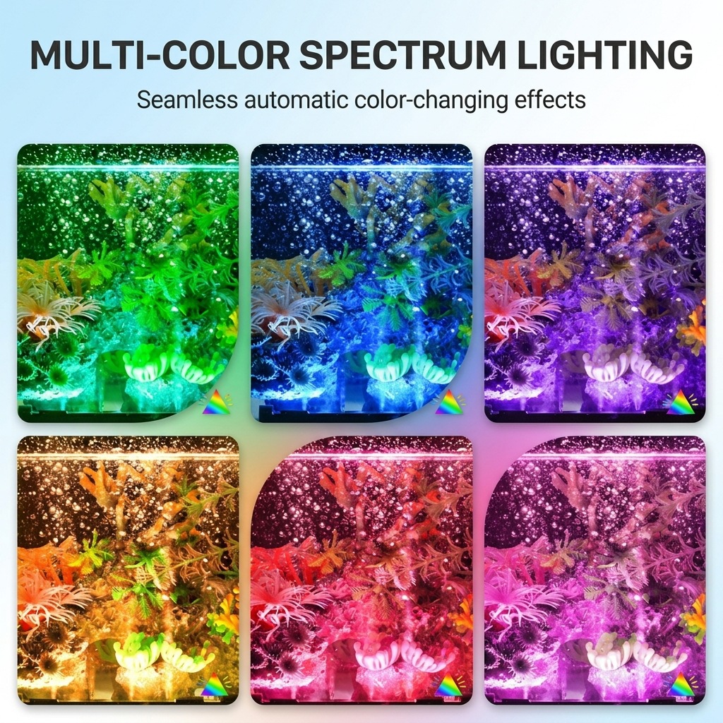 USB LED Aquarium-Luftblasenlic – Aquarium Plant Light Bewertung und Preis
