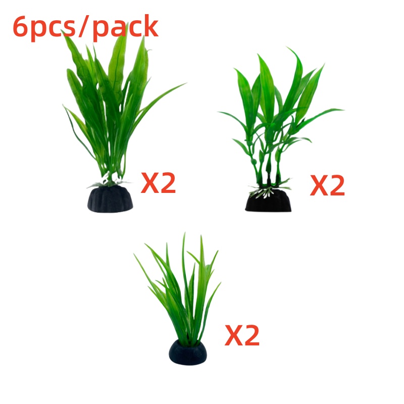 6er-Pack Aquariumpflanzen, grü – Live Plant Aquarium Bewertung und Preis